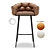 Modern Loft Bar Chair - 30461/30462/30463 Model 3D model small image 1