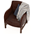 Klint Leather Chair: Class and Comfort 3D model small image 4