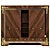 Classic Elegance Wood Wardrobe 3D model small image 1