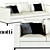 Elegant Andersen Sofa by Minotti 3D model small image 1