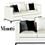 Elegant Andersen Sofa by Minotti 3D model small image 4