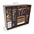 Modern Wardrobe Set 3D model small image 3