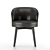 Elegant Fendi Doyle Chair 3D model small image 1