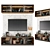 Modern TV Shelf - Stylish Design 3D model small image 3