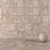 Trendy Taupe Concrete Wall Tiles 3D model small image 1