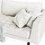 TIBET Luxe Sofa: Unparalleled Comfort and Style 3D model small image 4