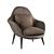 Swoon Lounge Chair: 4 Material Varieties 3D model small image 2