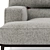 KENDO Corner Sectional Sofa | Natuzzi 3D model small image 10