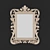 Elegant Classic Mirror 3D model small image 1