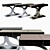 Elegant Kent Plus Console Table 3D model small image 1