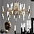 Luxury Modern Villa Chandelier 3D model small image 1