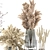 Natural Reed Bouquet 3D model small image 4
