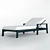 Sleek Aluminum Chaise: Modern Luxury 3D model small image 1