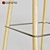 Sleek and Strong Bar Stool 3D model small image 2