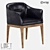 LoftDesigne Leather Chair 31855 3D model small image 1