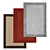 Versatile High-Quality Carpets Set 3D model small image 1