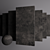 Ares Black Concrete Set: High-Quality 3D Textures 3D model small image 3