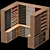 Sleek Wine Cellar 3D Model 3D model small image 2