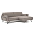 Luxury Belgian Sofa Montego 3D model small image 5