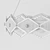 Mesmerizing Geometric Pendant Light 3D model small image 4