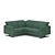 Belgian Luxury Sofa Tofane 3D model small image 5