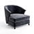 Sophisticated St Malo Armchair 3D model small image 2