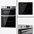 Neff Double Oven & Hob Set 3D model small image 1