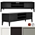 Dantone Home Austin TV Stand 3D model small image 1