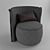 B&B Armchair: Sleek & Stylish Seating 3D model small image 1