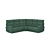 Belgian Chambery Sofa: Comfortable, Stylish & Versatile 3D model small image 2