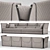 Elegant Clivio Sofa: VittoriaFrigerio 3D model small image 1