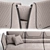 Elegant Clivio Sofa: VittoriaFrigerio 3D model small image 3