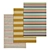 Luxury Rug Set | High-Quality Textures 3D model small image 1