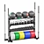 Sports Gear Organizer Rack 3D model small image 1