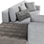 ABACO Corner Sofa - Ultimate Comfort and Style 3D model small image 3