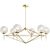 Luxury Chandelier Trio: Liaison, Bari Light, Le Pentagone 3D model small image 5