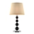 Sleek Newport Chrome Black Lamp 3D model small image 2