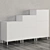 OPHUS White Wardrobe | IKEA 3D model small image 2