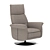 Elegant Belgian Armchair: Luca 3D model small image 2