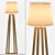 Contemporary Floor Lamp | 1640mm Height | 430mm Diameter 3D model small image 1