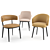 Italian Chairs: Bea, Caratos, Lux 3D model small image 3