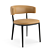 Italian Chairs: Bea, Caratos, Lux 3D model small image 11