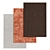 Luxury Carpets Set - High-quality Textures 3D model small image 1