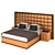 Elegant Dream Bed 3D model small image 4