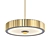 Elegant Paramount Drum Pendant 3D model small image 1