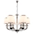 Elegant Newport Crystal Chandelier 3D model small image 1