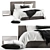 Elegant Minotti-inspired Bed 3D model small image 10