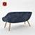 Modern Comfort: About A Lounge Sofa 3D model small image 3