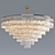 Title: Luxury Newport Crystal Chandelier 3D model small image 1