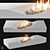 Elegant Fireplace for Close-Up Renders 3D model small image 6